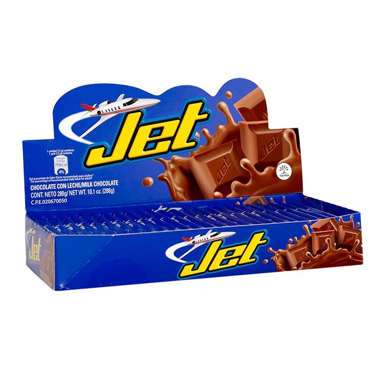 Chocolatina Jet x 288 G. Jumbo Colombia