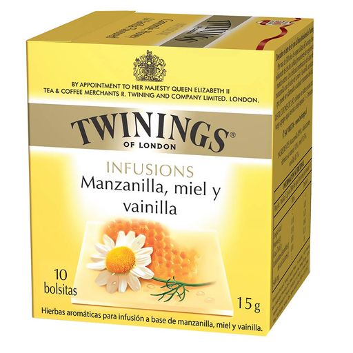 Infusion De Manzanillamasmielmasvainilla Twinings Cj X 15g Tiendasjumbo Co Jumbo Colombia