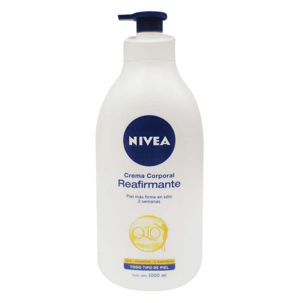 Crema corporal Nivea Q10 Reafirmante x 1 Lt-tiendasjumbo.co - Jumbo Colombia crema autobronceadora nivea