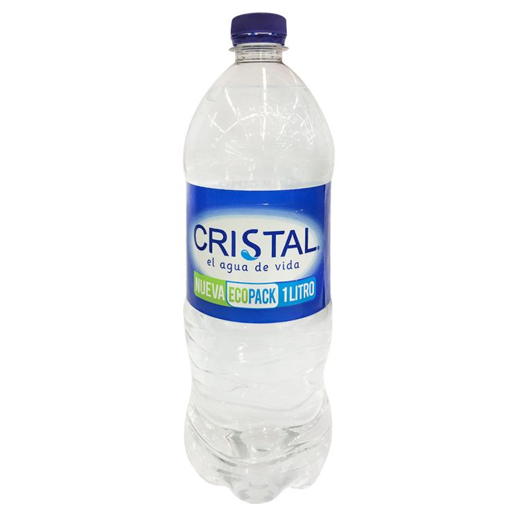 Agua cristal ecopack x 1 L-tiendasjumbo.co - Jumbo Colombia