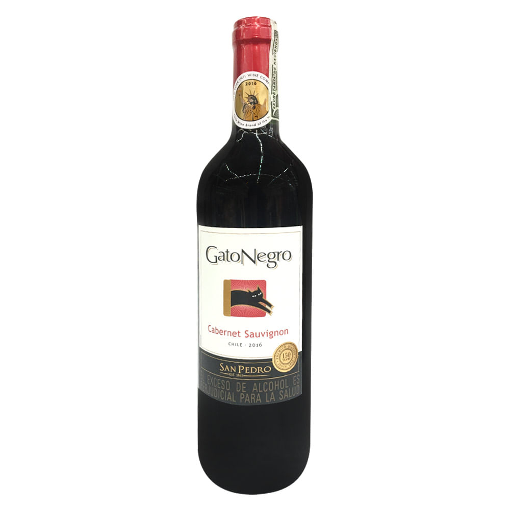 Vino Tinto Gato Negro Cabernet Sauvignon X 750ml Tiendasjumbo Co