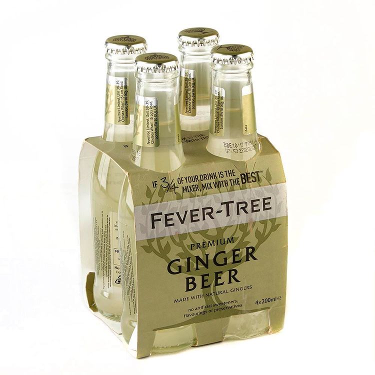 Bebida fever tree beer ginger fourpack x 200 mltiendasjumbo.co