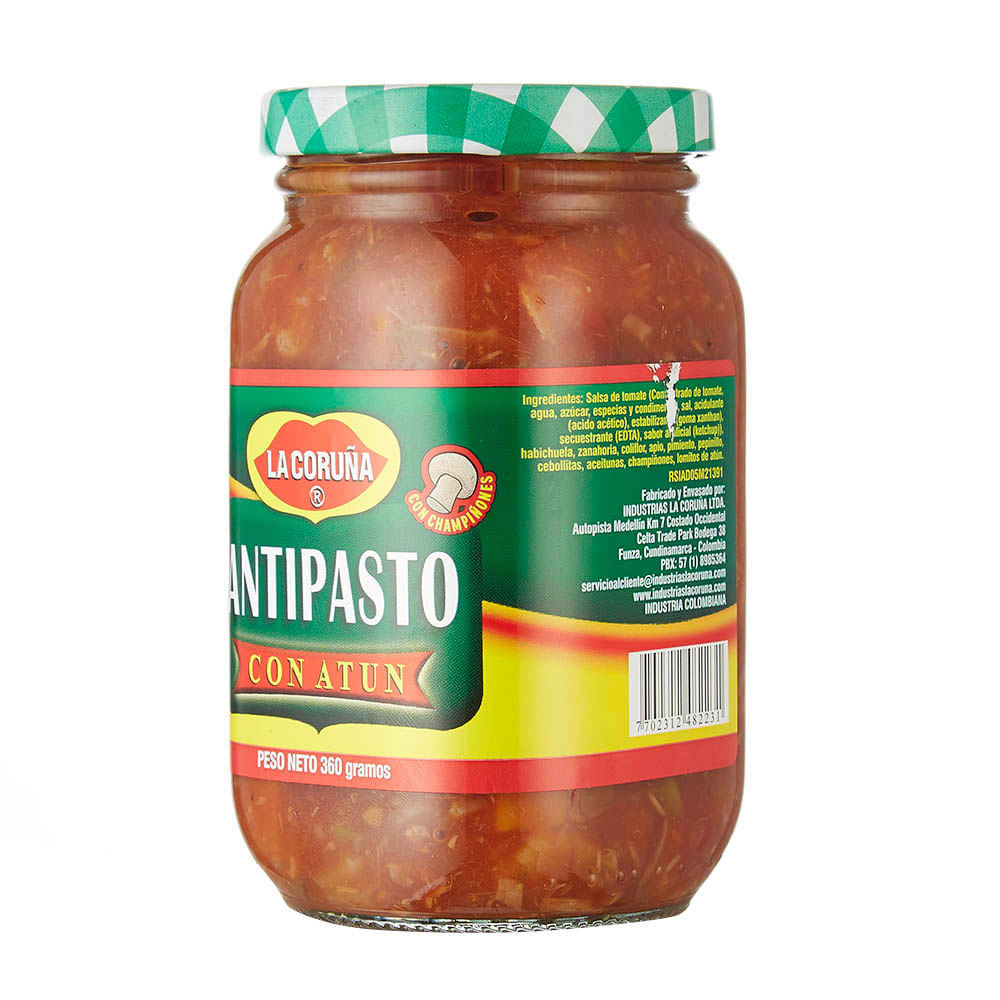 La coruña antipasto con atún x 360gtiendasjumbo.co Jumbo Colombia