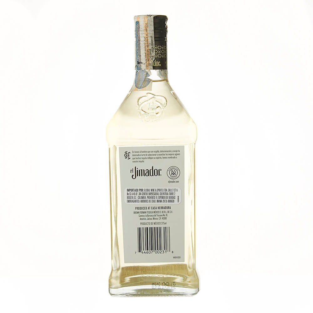 Tequila el jimador reposado agave x 375mltiendasjumbo.co Jumbo Colombia