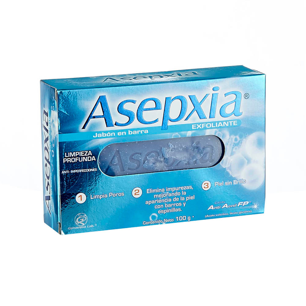 Jabón Asepxia exfoliante x 100 gtiendasjumbo.co Jumbo Colombia