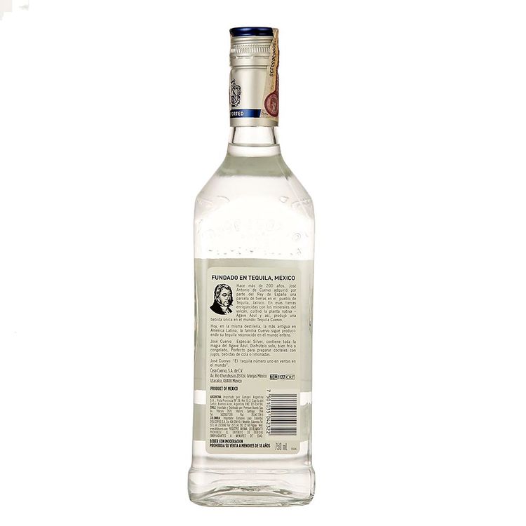 Tequila jose cuervo silver botella x 750mltiendasjumbo.co Jumbo Colombia