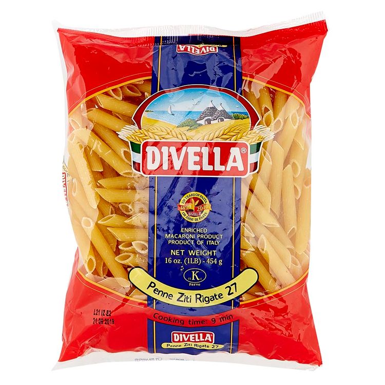 Pasta penne ziti rigate Divella x 454g.tiendasjumbo.co Jumbo Colombia