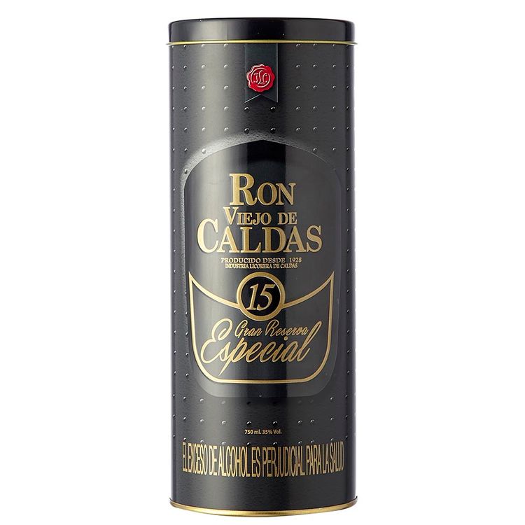 Ron Viejo De Caldas Gran Reserva 15 Años Botella X 750ml Jumbo Colombia