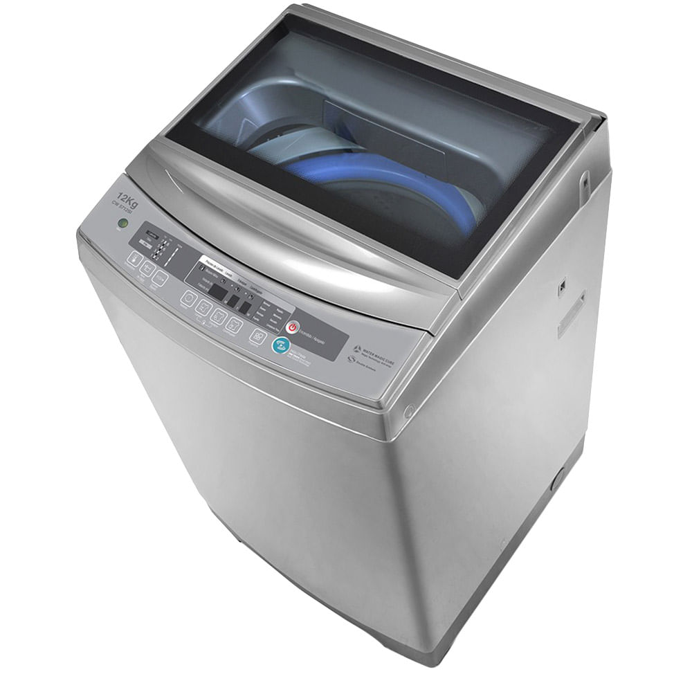lavadora challenger cw5712 gris 26lb 12kg