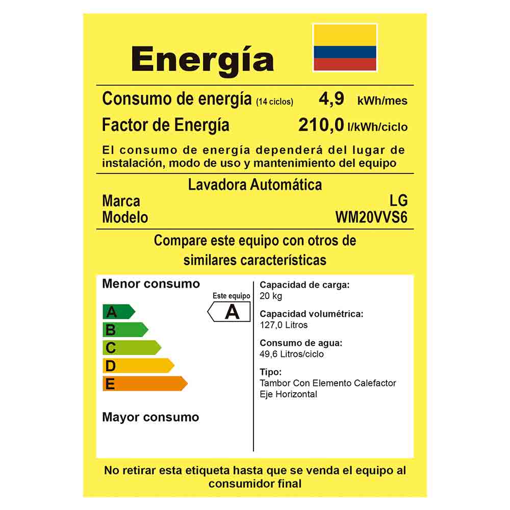 lavadora lg carga frontal