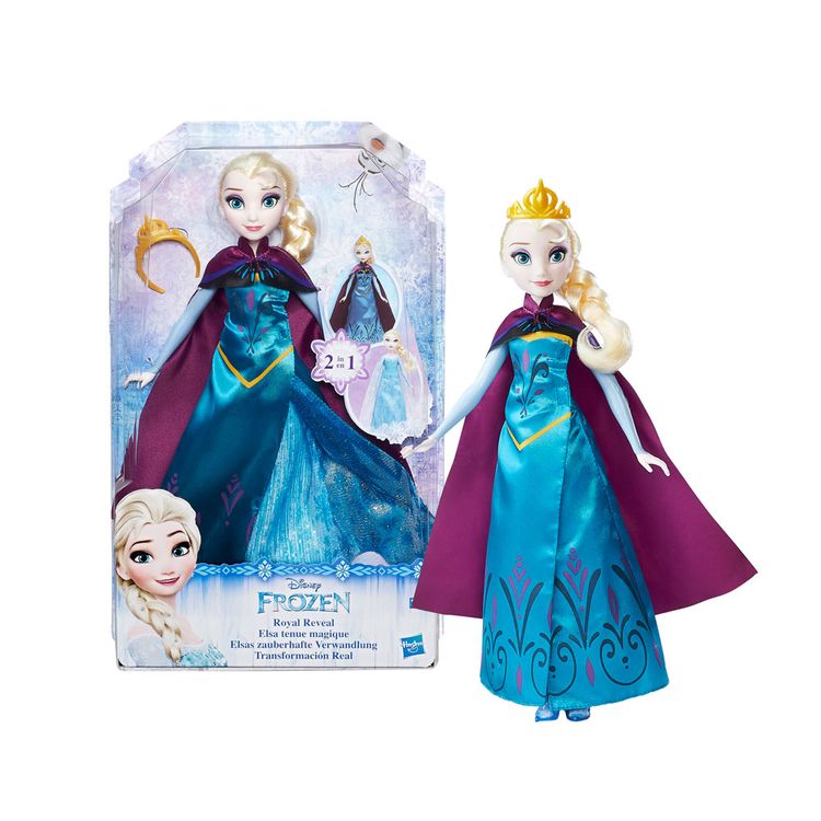 muñeca elsa frozen hasbro