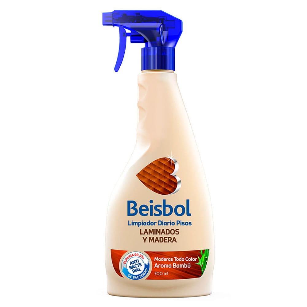 limpiador beisbol diario pisos laminados madera x 700 ml