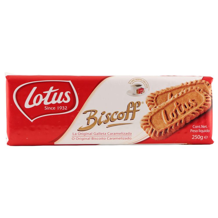 Galletas Lotus Biscoff caramelizada x 250g