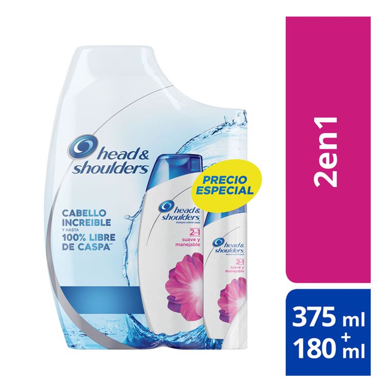 Compra Ahora Tu Shampoo Hands Suave Y Manejable X 375ml 180ml Precio Especial Jumbo Colombia