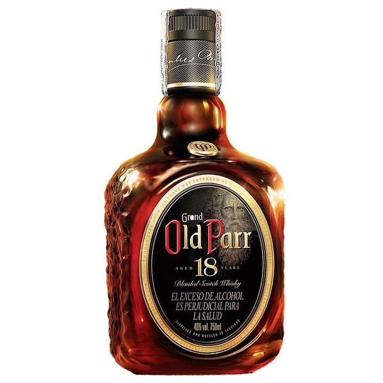 Whisky Old Parr 18 Anos X 750ml Jumbo Colombia