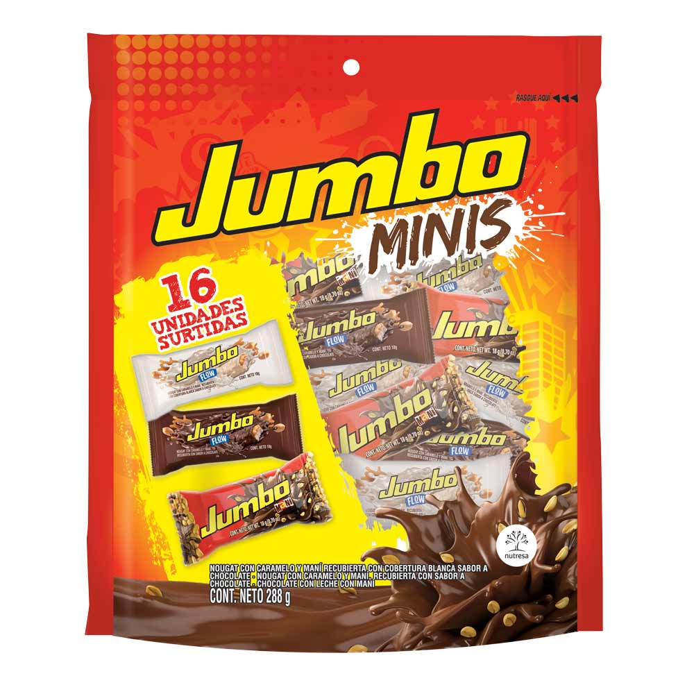 software groep absorptie Chocolates Jumbo Minis x 16 Und x 288G - Jumbo Colombia