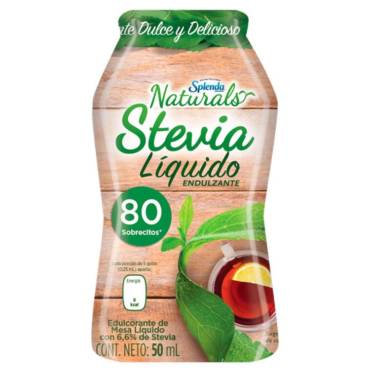 ahora tu Endulzante Splenda naturals stevia liquido x 50ml