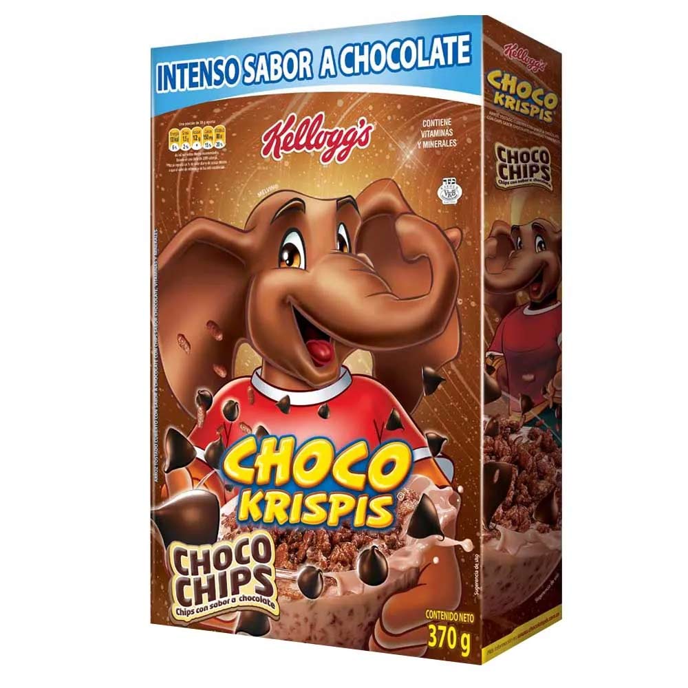 Cereal Choco Krispis Choco Chips x 370 G Jumbo Colombia