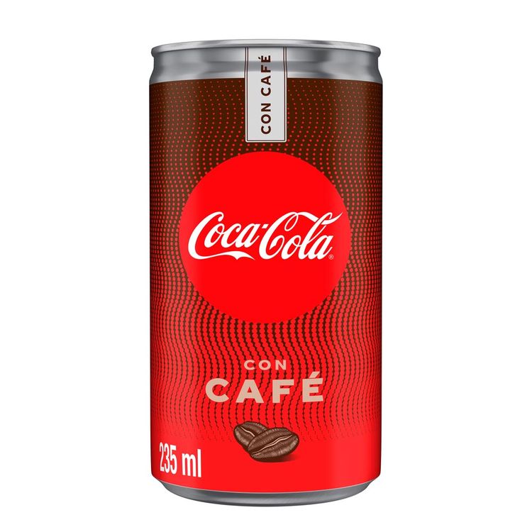 ahora tu Coca Cola café sin azúcar lata x 235 ml