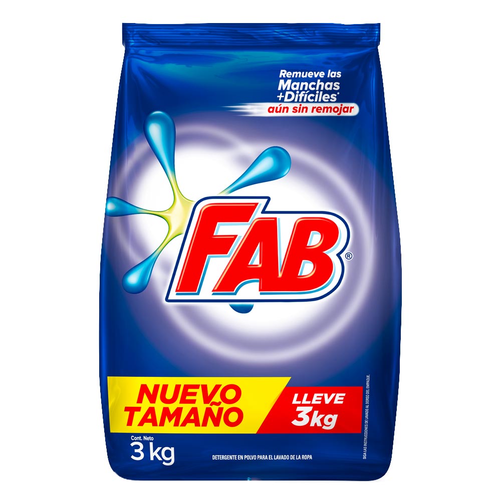 ¡Compra ahora tu Detergente Fab polvo x 3Kg! - Jumbo Colombia
