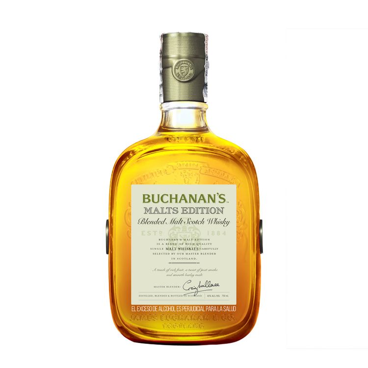 Whisky Buchanan's Malts Edition Botella x750ml Jumbo Colombia