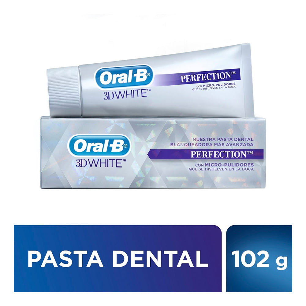 Oral-B 3D White Perfection Pasta Dental X102 G - Tiendasjumbo.co ...