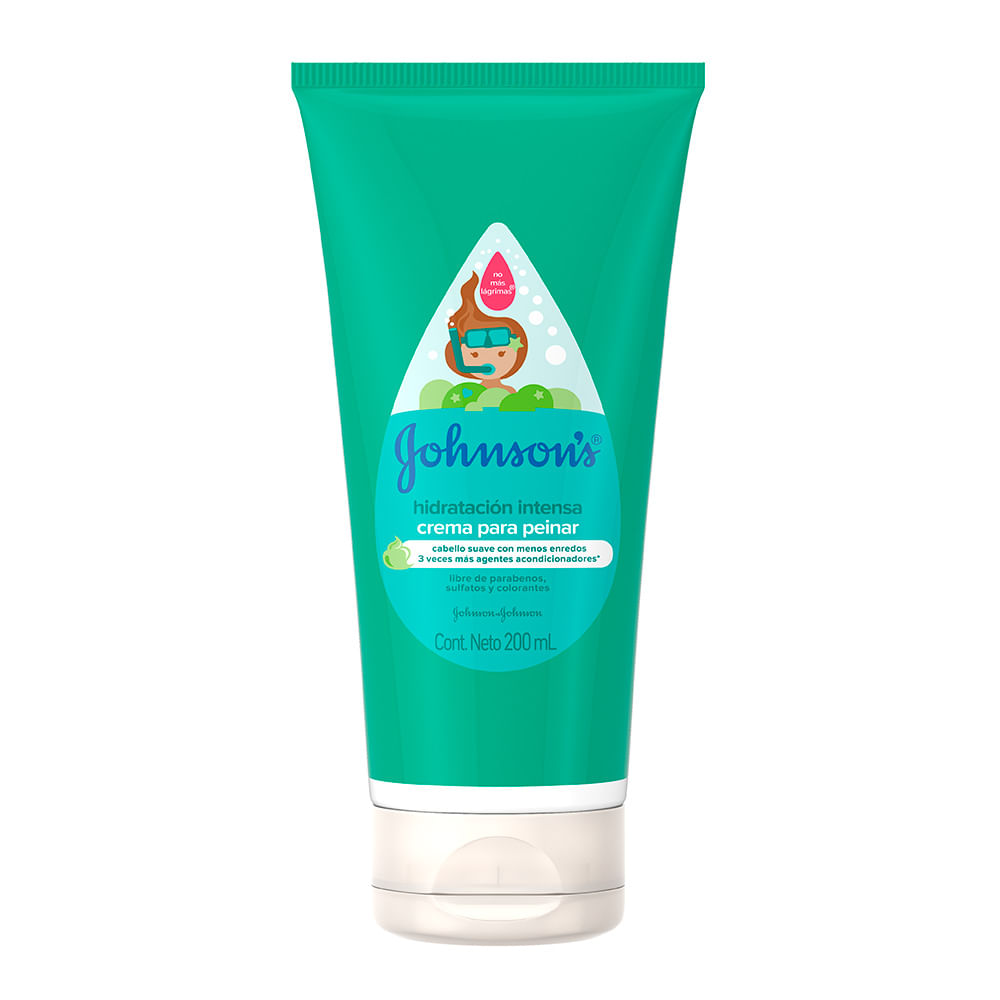 Crema Johnson's Baby para peinar hidratación intensa x 200ml Jumbo