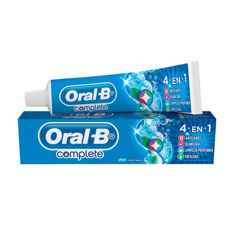 Pasta dental Oral B complete 4 en 1 x 3 und x 66ml c-u-tiendasjumbo.co