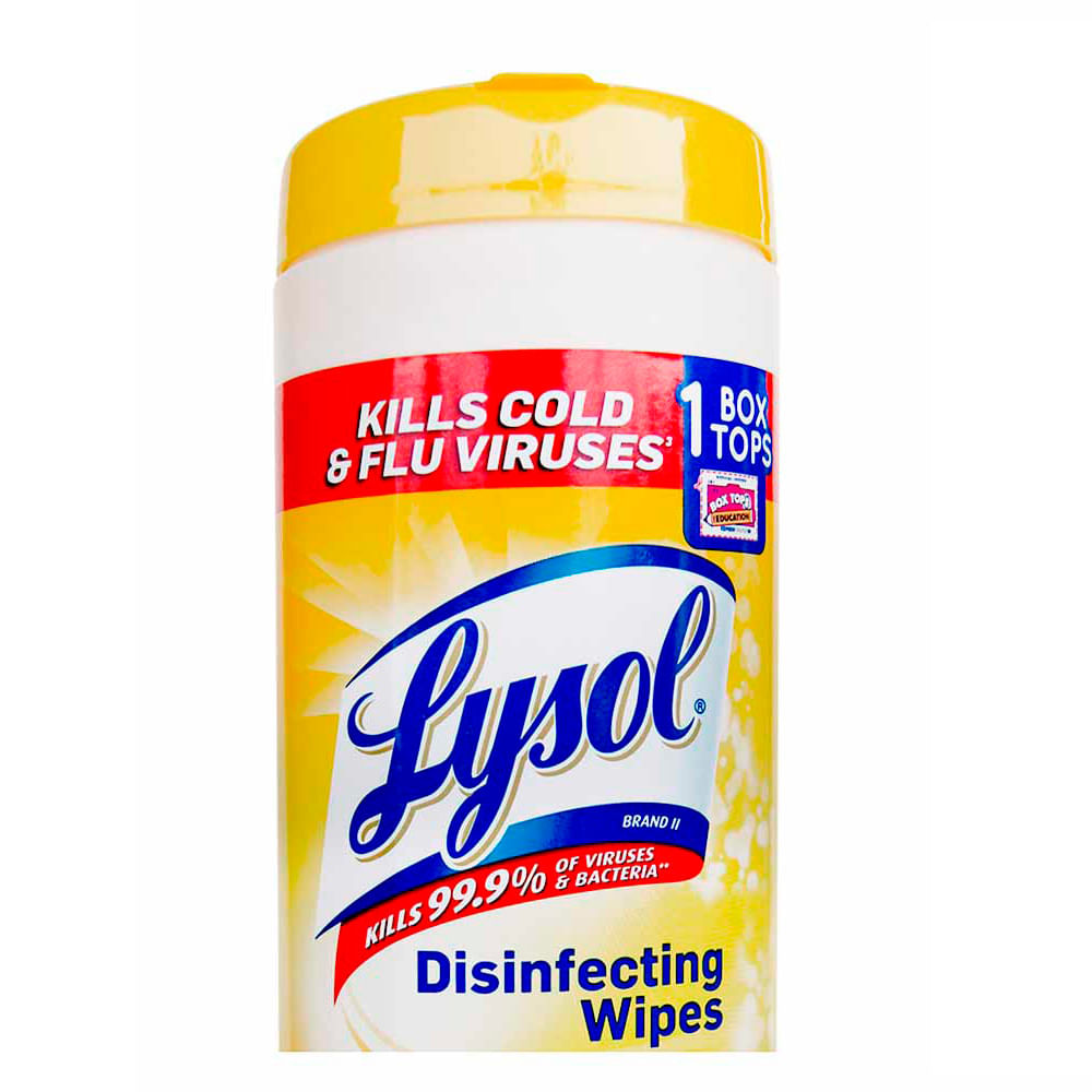 Toallas desinfectantes lysol