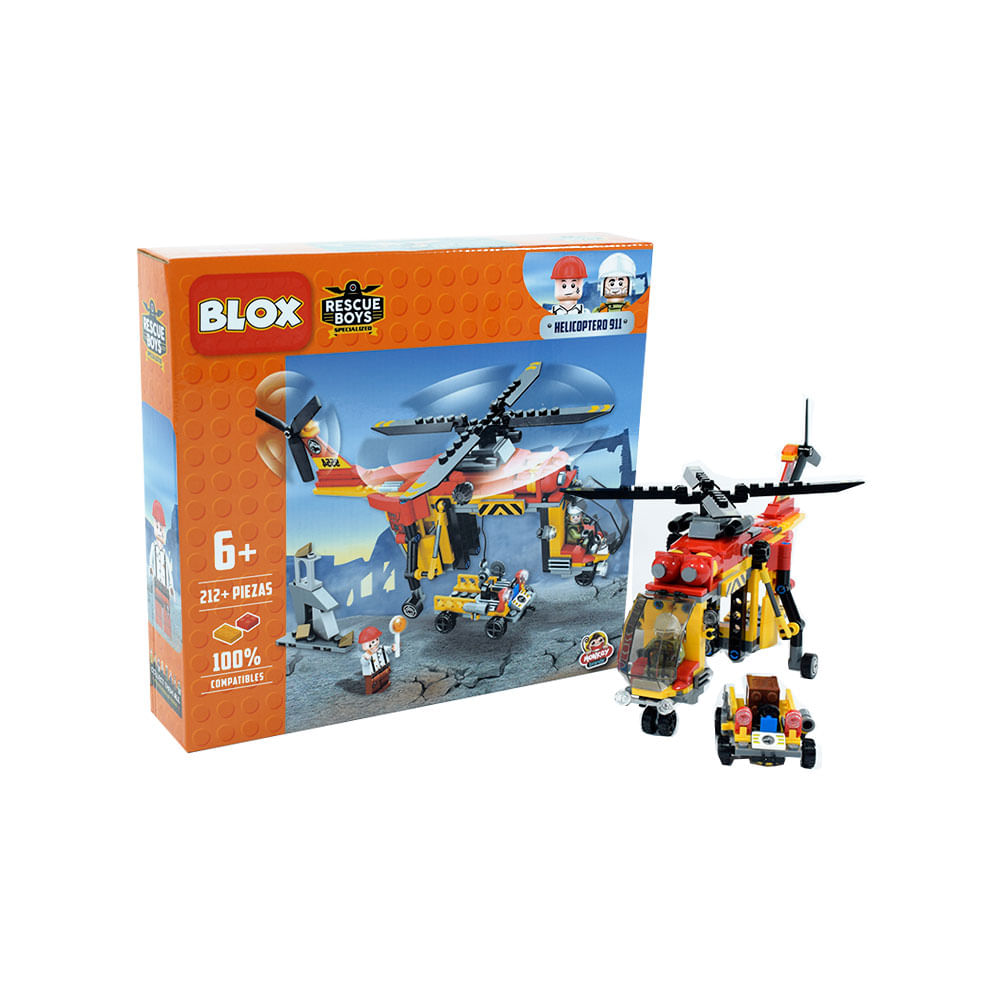 lego helicoptero rescate