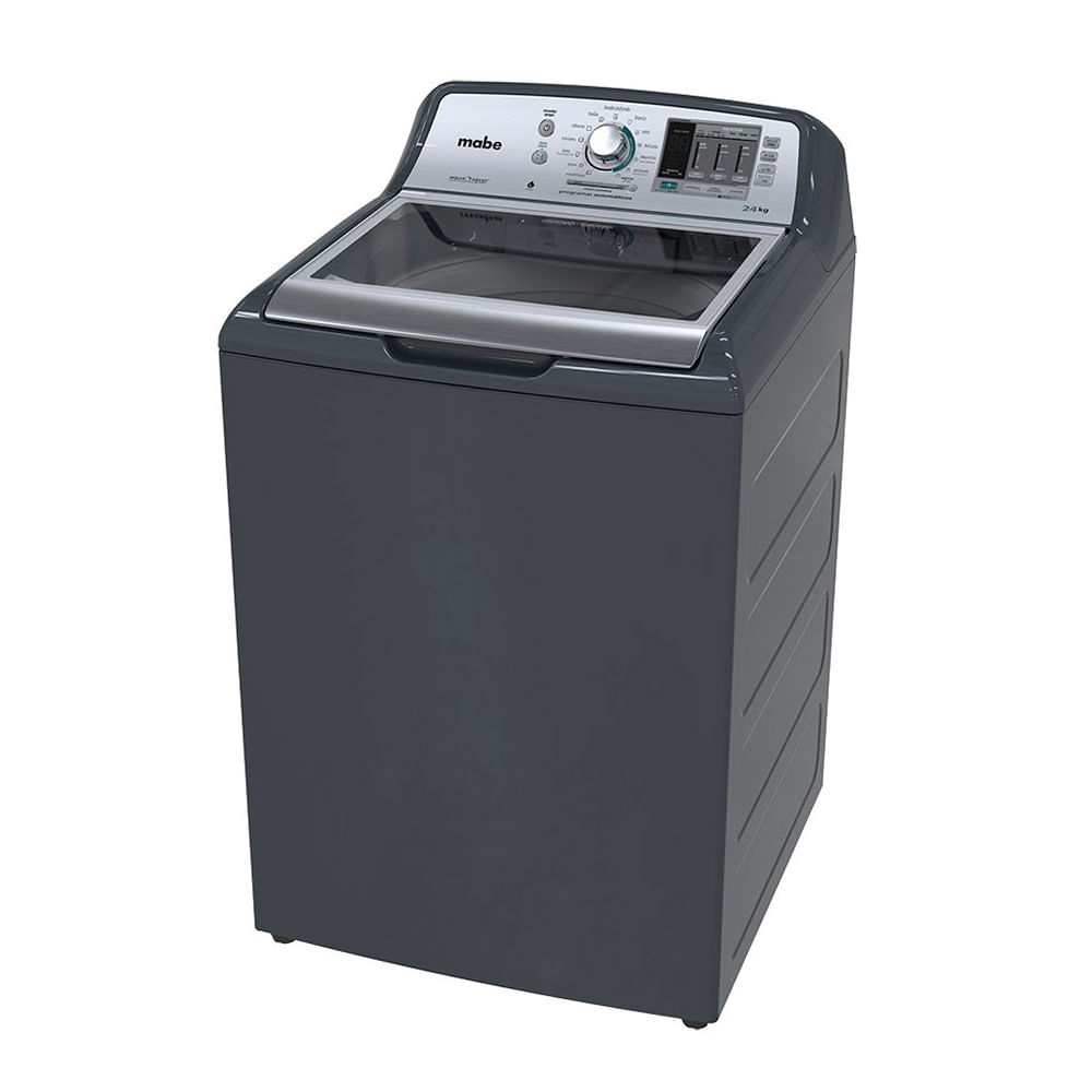 lavadora mabe 24kg/53lb lmc74201wdab0 gris aquasav