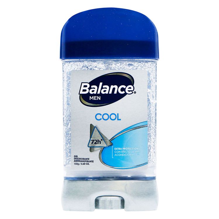 Desodorante Balance men antitranspirante cool gel 72h x 102g - Jumbo  Colombia