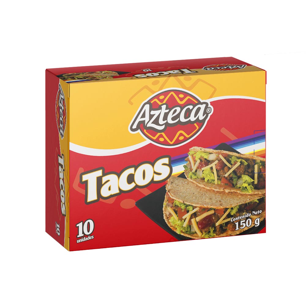 Tacos Azteca x 145g Jumbo Colombia