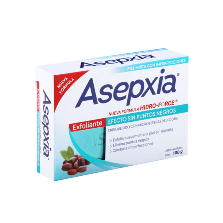 Jabón Asepxia exfoliante x 100 g Jumbo Colombia