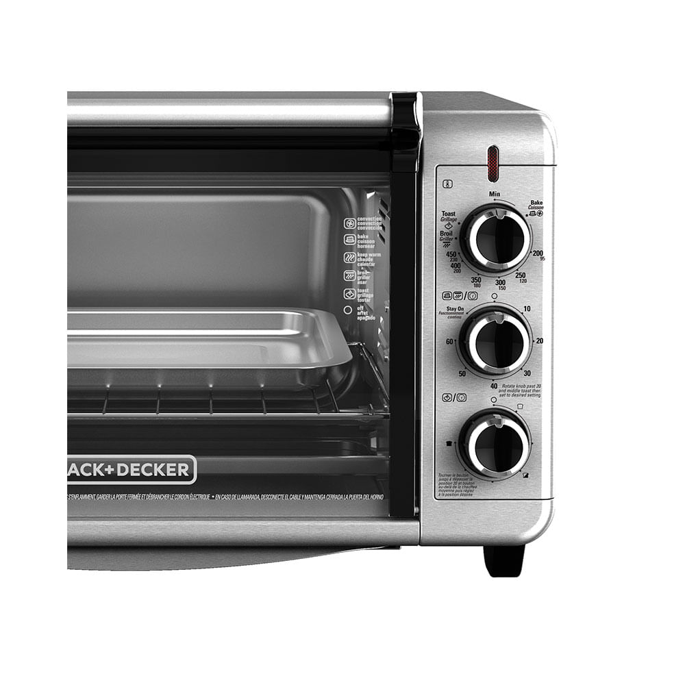 Horno Tostador Black & Decker TO3210SSD 24 Litros - Jumbo Colombia