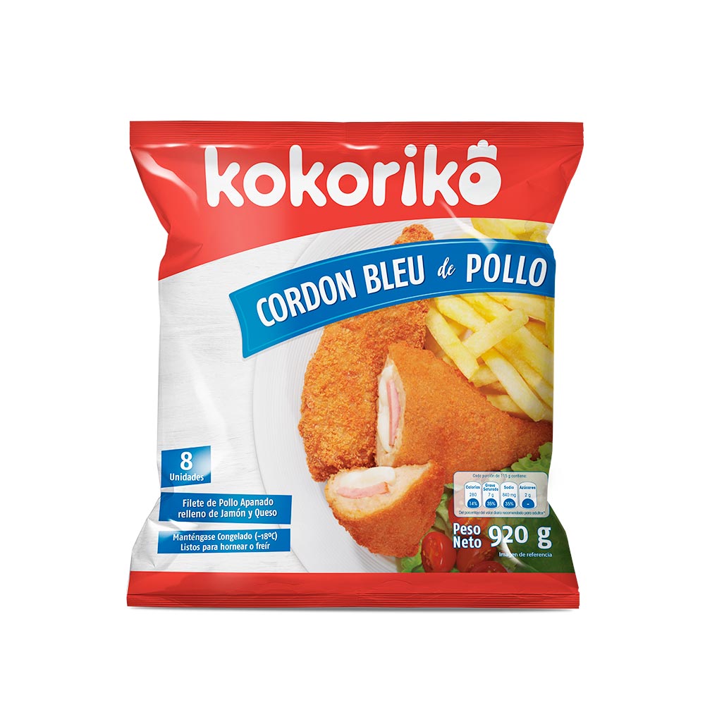 Cordon Bleu De Pollo X 8 Unidades Jumbo Colombia