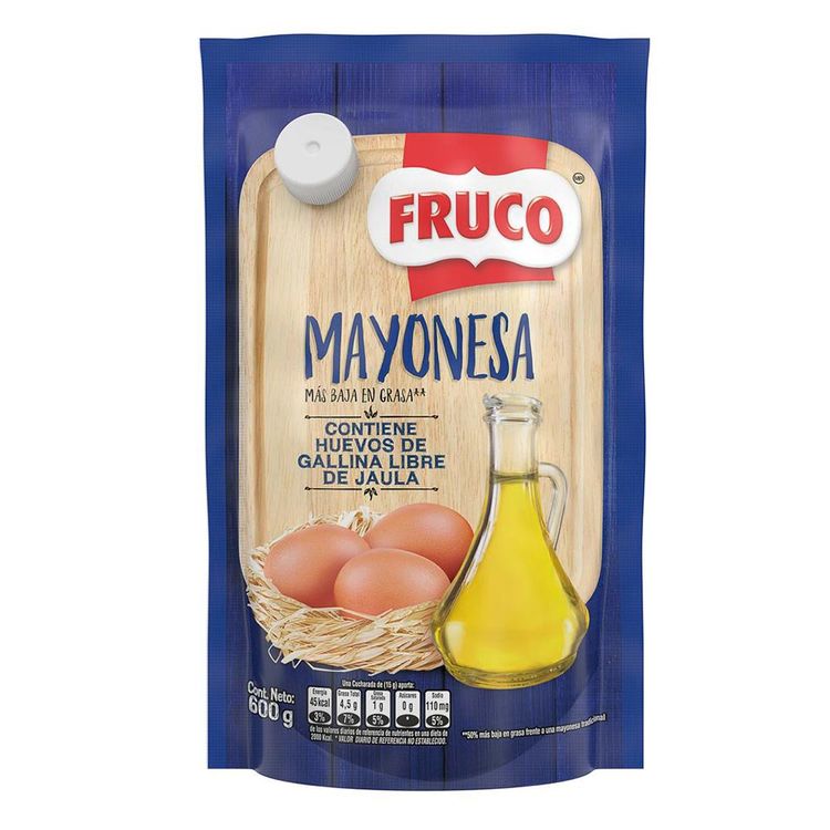 Mayonesa Fruco x 600 g. Presentación económica Jumbo Colombia