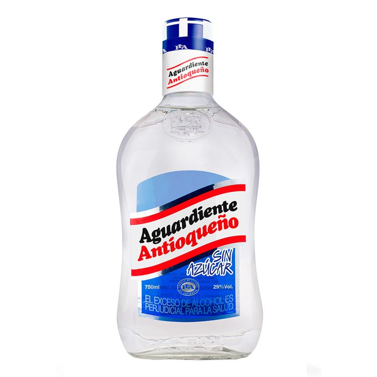 Aguardiente antioqueño sin azúcar 29 vol 750 ml-tiendasjumbo.co ...