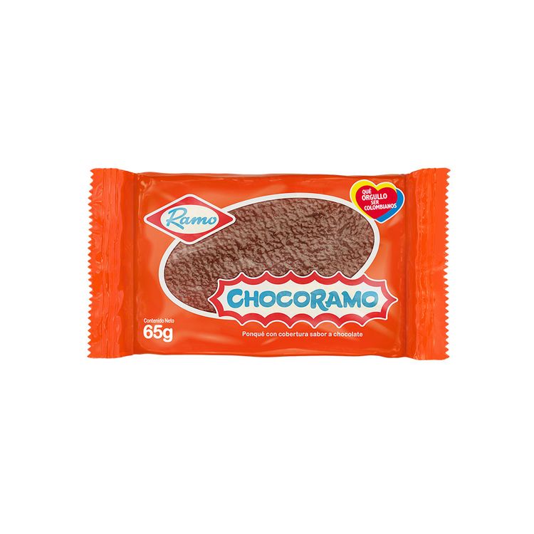 Ponqué Chocoramo x65g Jumbo Colombia