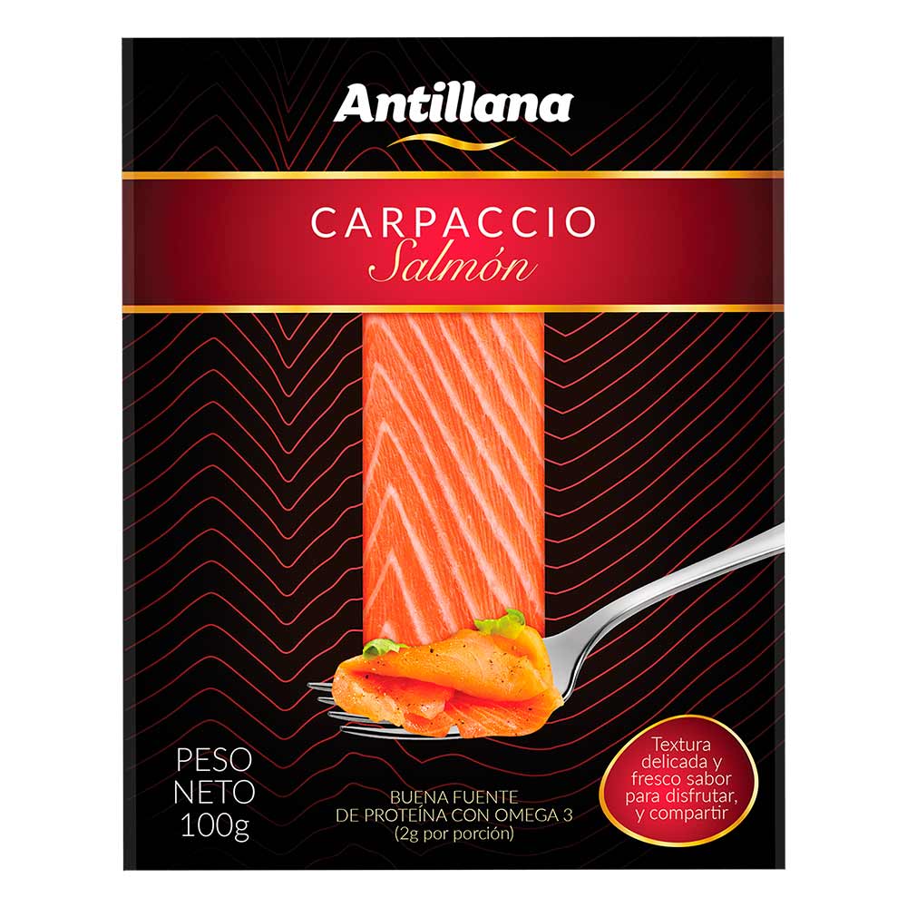 Carpaccio De Salmón x 100G Jumbo Colombia
