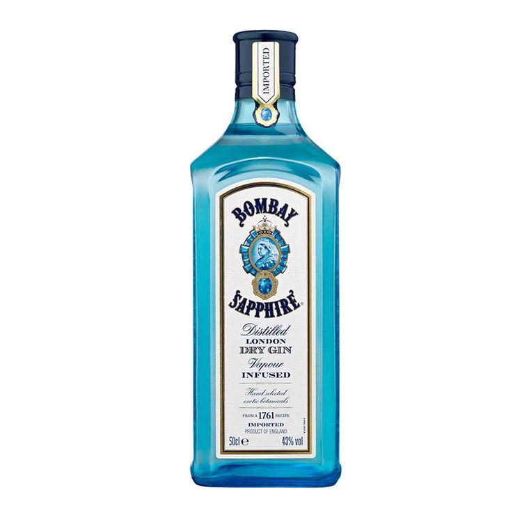 Ginebra Bombay Sapphire London Dry Botella X 500 Ml Jumbo Colombia