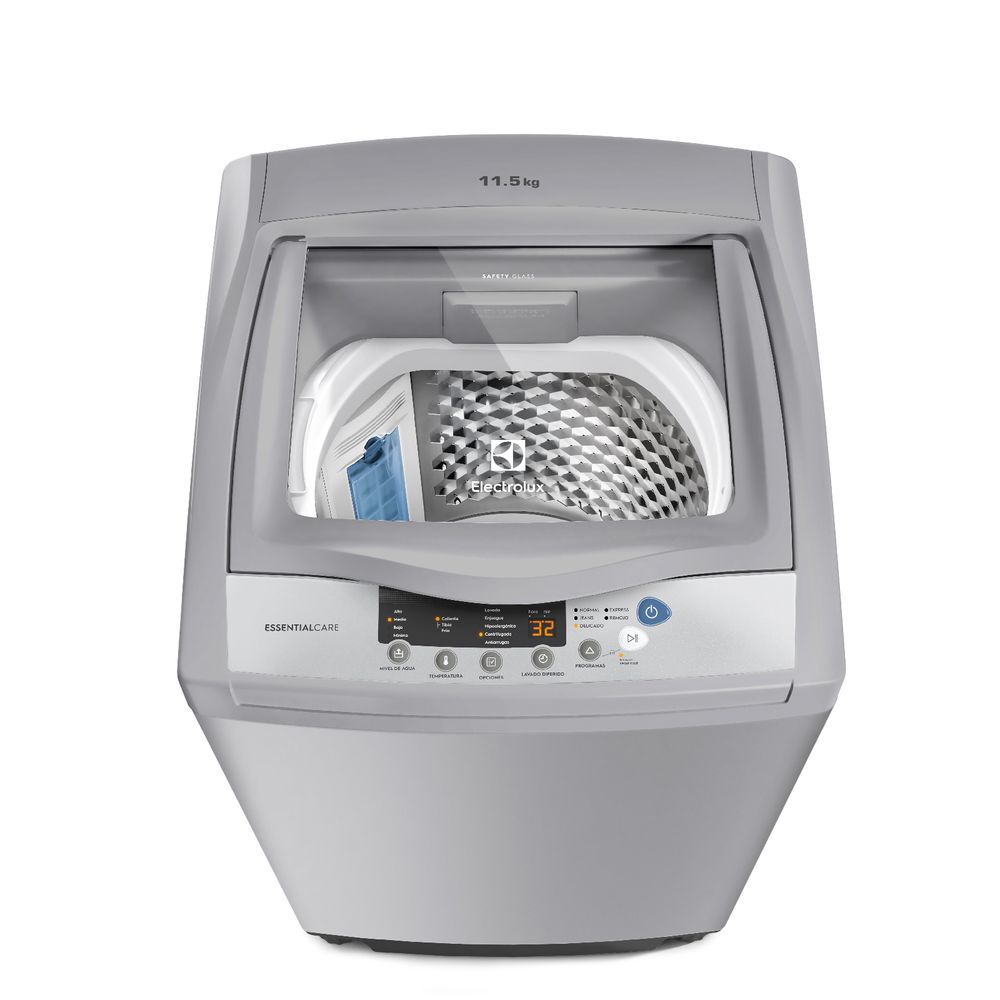 lavadora essential care electrolux ewif11d3cgsg 11 5 kg gris