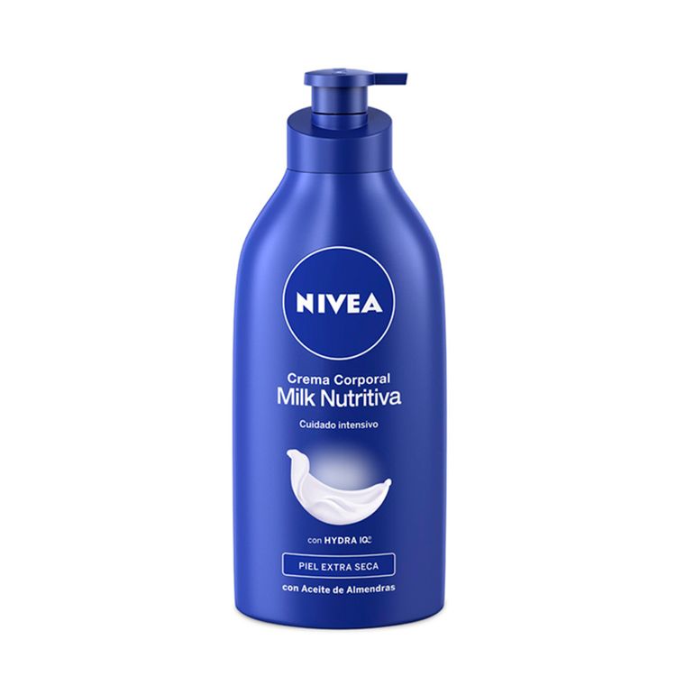 Crema Nivea Corporal Milk Nutritiva X 1l Jumbo Colombia 8677