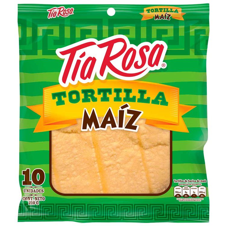 Tortillas Maiz Tia Rosa 10 Und x 210g tiendasjumbo.co Jumbo Colombia