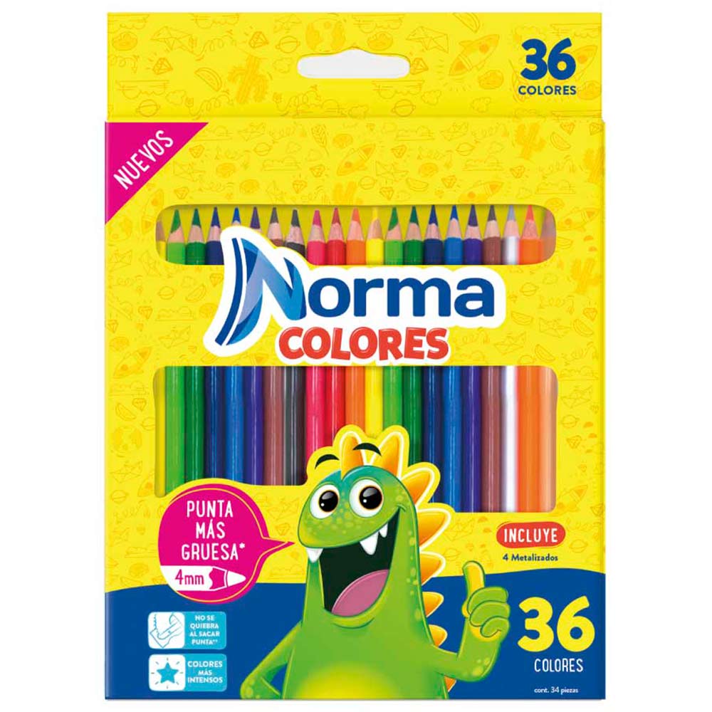 colores gruesos jumbo