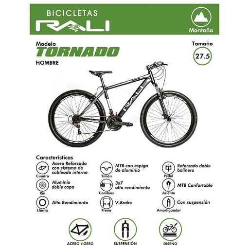 Venta > bicicleta rally tornado > en stock