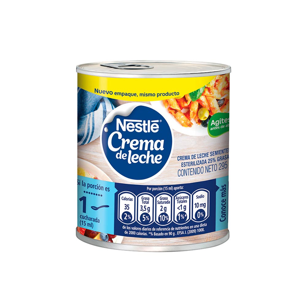 Crema de Leche Nestlé Lata x295 g Jumbo Colombia