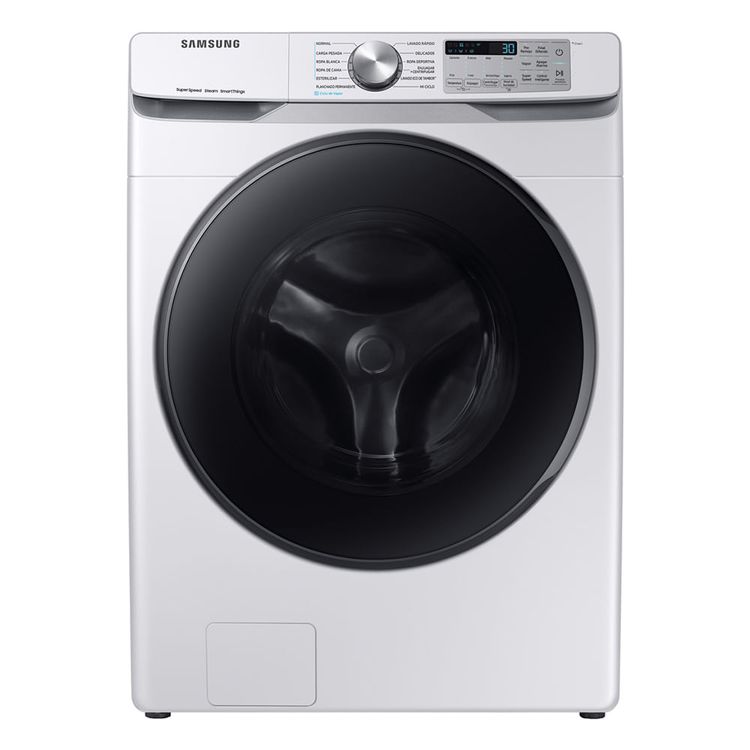 Lavadora Samsung 22kg Wf22r6270aw Co Blanco Jumbo Colombia