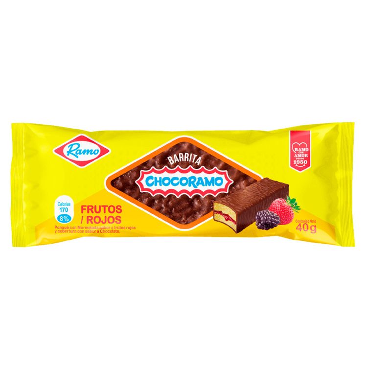 Barra Chocorramo x40g Jumbo Colombia