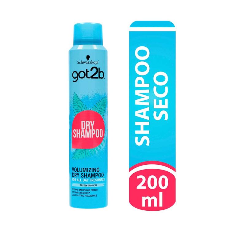 Shampoo seco Got2B extra volumen dry shampoo voluminizing x200ml